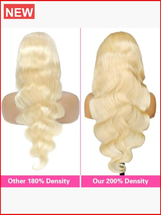200 Density 28 Inch Body Wave Lace Front Wig Human Hair 13x6 HD Lace Pre Plucked main image 6